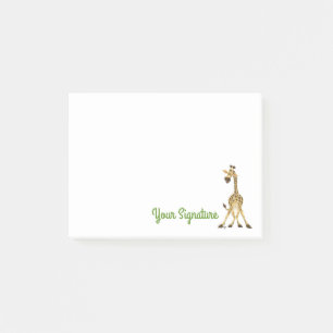 Notas Post-it® Giraffe del desfile de animales