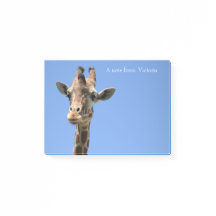 Giraffe Name Blue Cute