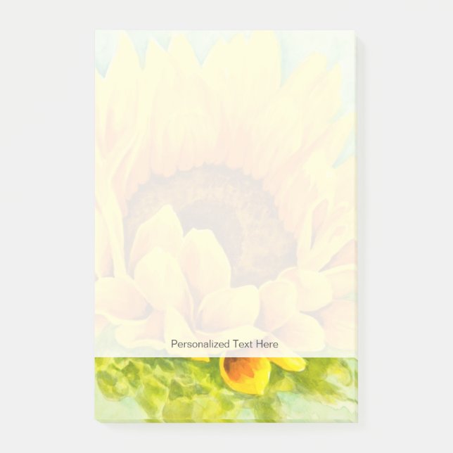 Notas Post-it® Girasol (Anverso)