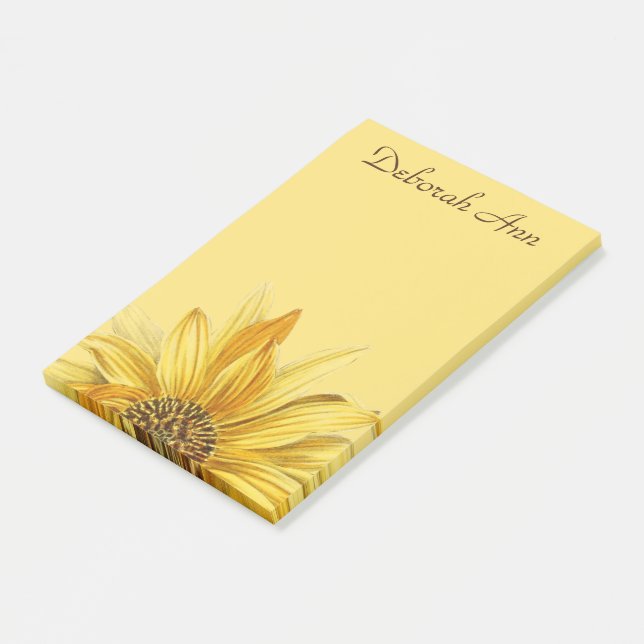 Notas Post-it® Girasol (En perspectiva)