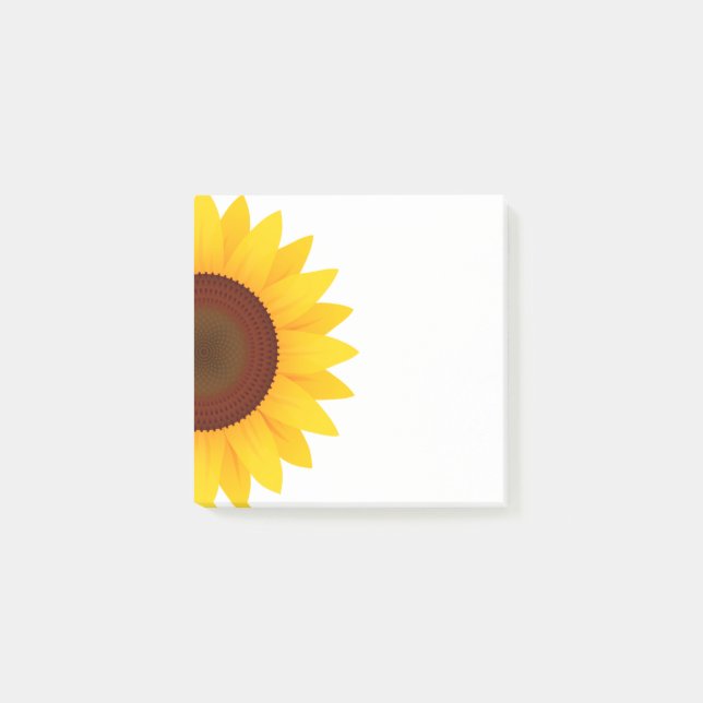 Notas Post-it® Girasol (Anverso)