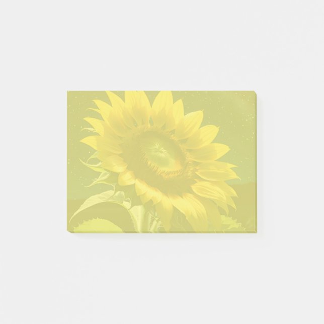 Notas Post-it® Girasol (Anverso)