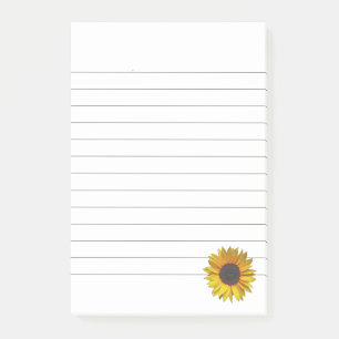 Notas Post-it® Girasol Lining