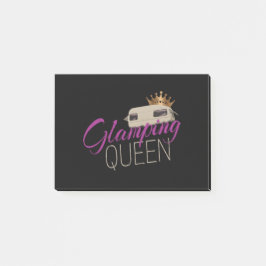 Notas Post-it® Glamour Queen Camping con caravanas vintage