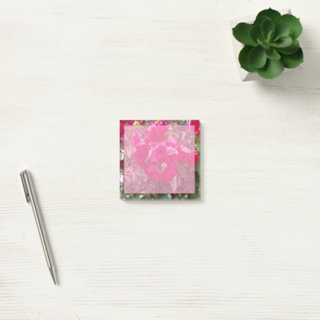 Notas Post-it® Glamurosa Rosa Post It (Oficina)