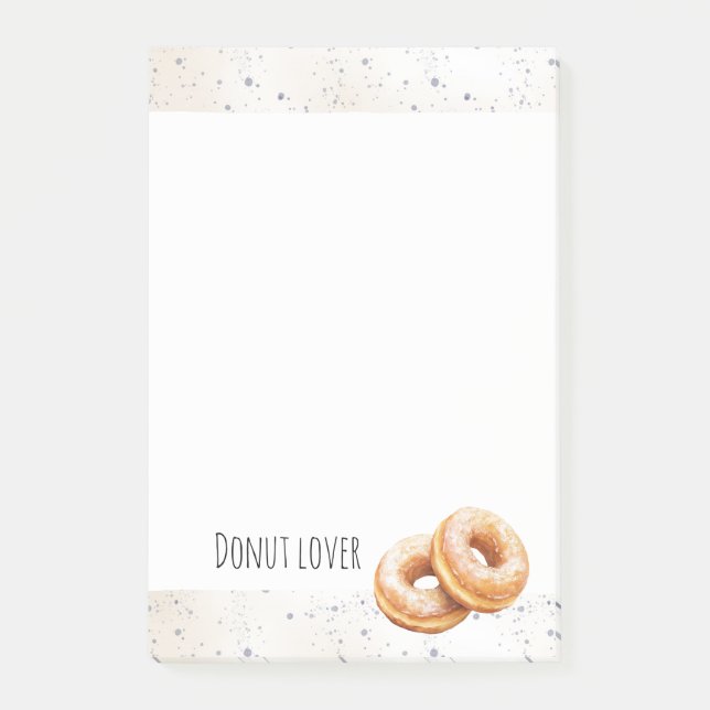 Notas Post-it® Glazed Donuts Sweet Treats (Anverso)
