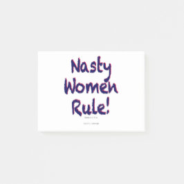 Notas Post-it® Gobierno de las mujeres desagradables