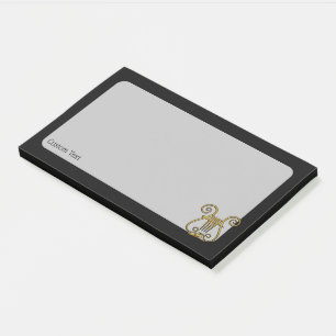 Notas Post-it® Golden Lyre