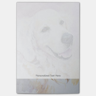 Notas Post-it® Golden retriever