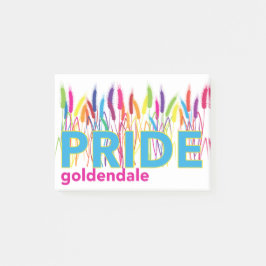 Notas Post-it® Goldendale PRIDE Swag