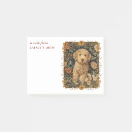 Notas Post-it® Goldendoodle Puppy por Doodle Mom o Dad