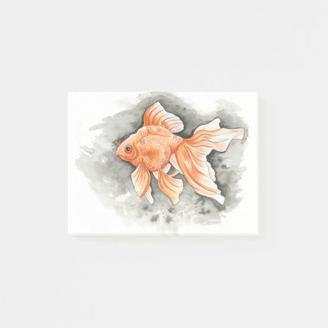 Notas Post-it® Goldfish (Anverso)