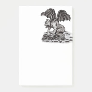 Notas Post-it® Golem Gargoyle