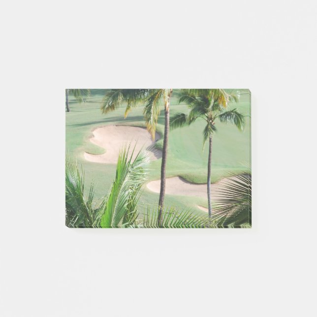 Notas Post-it® Golfista (Anverso)