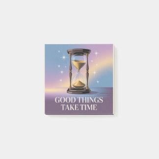 Notas Post-it® Good Things Take Time