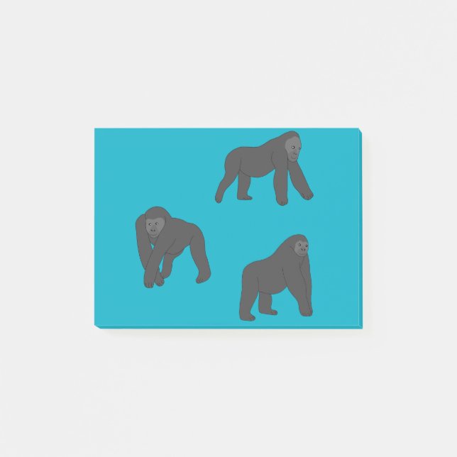 Notas Post-it® Gorilas (Anverso)