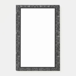 Notas Post-it® Gothic Rose in Black and Gray
