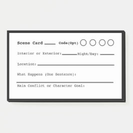 Notas Post-it® Grabación de escenas