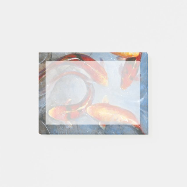 Notas Post-it® Graceful Koi I (Anverso)