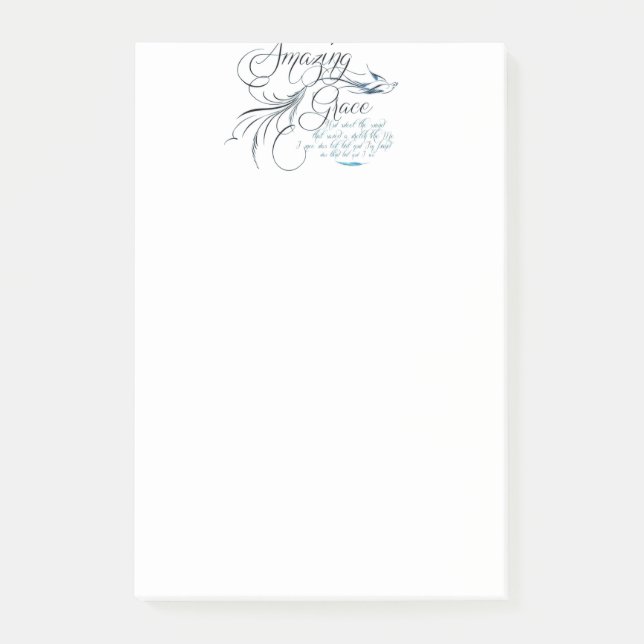 Notas Post-it® Gracia Asombrosa (Anverso)