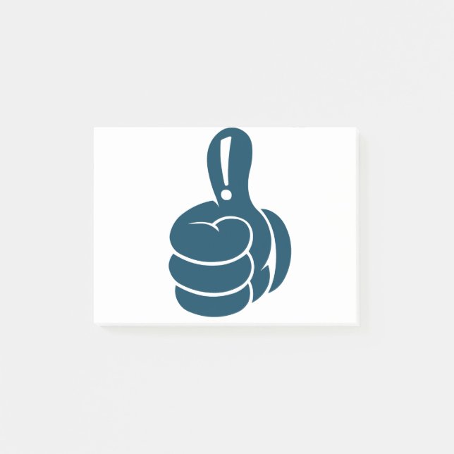 Notas Post-it® ¡Gracias! (Anverso)