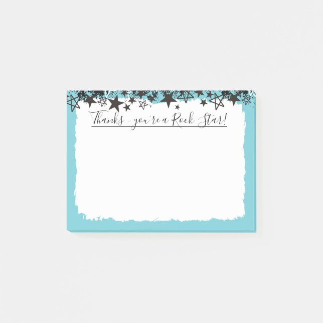 Notas Post-it® Gracias los post-it del reconocimiento del (Anverso)