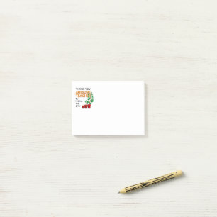 Notas Post-it® Gracias Profesor Impresionante