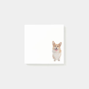 Notas Post-it® Gracioso Corgi Lover Perro Cachorro Gales Corgis