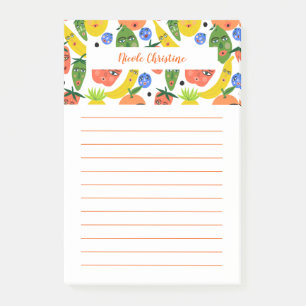 Notas Post-it® Gracioso PERSONALIZAR de Ensalada Fruta IT Notepad