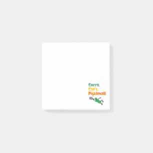 Notas Post-it® Gracioso salto saltando, lo siento, no puedo jugar