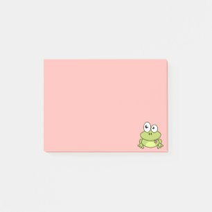 Notas Post-it® Graciosos niños personalizados de ranas lindas