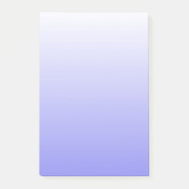 Notas Post-it® Gradiente Azul y Blanco