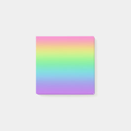 Notas Post-it® Gradiente de arco iris
