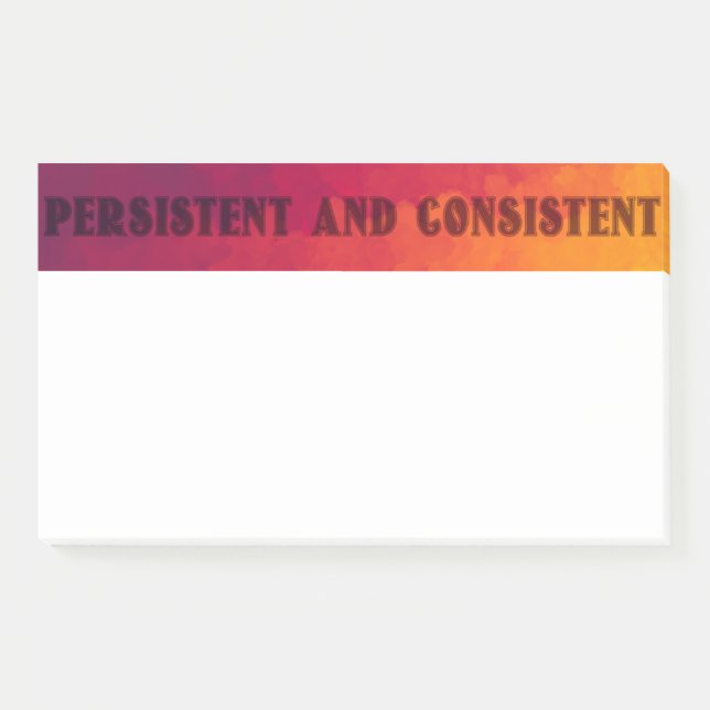 Notas Post-it® Gradiente persistente y coherente (Anverso)
