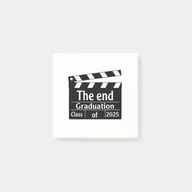 Notas Post-it® Graduación final de cine 2025 (Anverso)