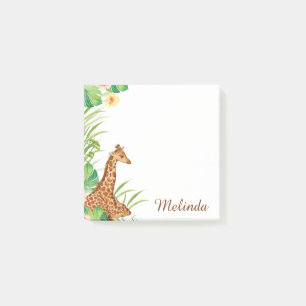 Notas Post-it® Grafa personalizada de Safari de la Selva