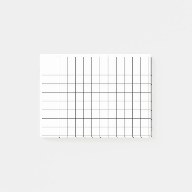 Notas Post-it® Gráfico de columnas de gráfico (Anverso)