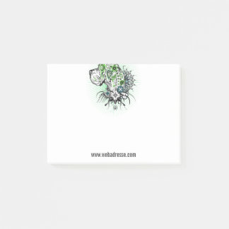 Notas Post-it® Gran Danés Greeny