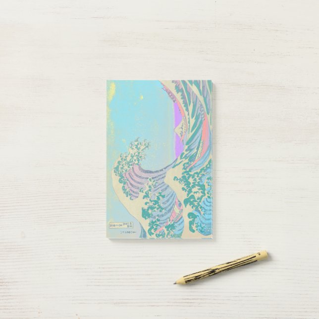 Notas Post-it® Gran Ola Pastel (Escritorio)