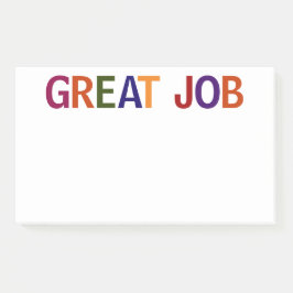 Notas Post-it® Gran trabajo multicolor 10 x 6