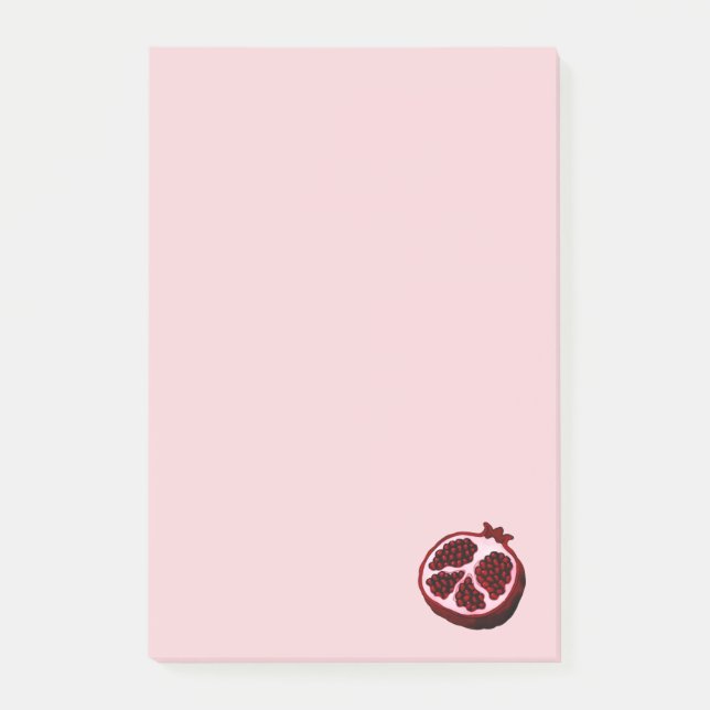 Notas Post-it® Granada - Colección de Frutas -  (Anverso)