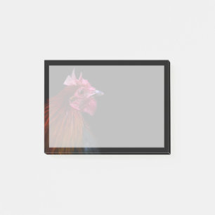 Notas Post-it® Granjas Disparo de cabeza de gallo