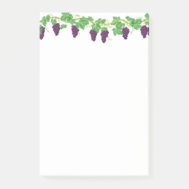 Notas Post-it® Grapes Post-it-Notes (Anverso)