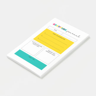 Notas Post-it® Gratitude Planner Journal