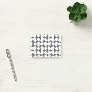 Notas Post-it® Gray Harlequin