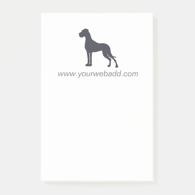 Notas Post-it® Great Dane Notes (Anverso)