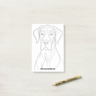 Notas Post-it® Great Dane Notes