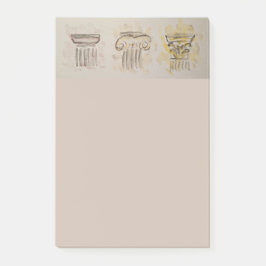 Notas Post-it® Greek Columns Notepad