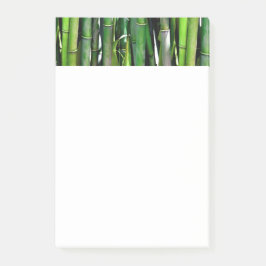 Notas Post-it® Green Bamboo Stalks Nature Photography
