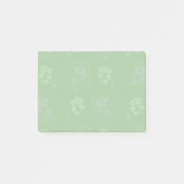 Notas Post-it® Green floral